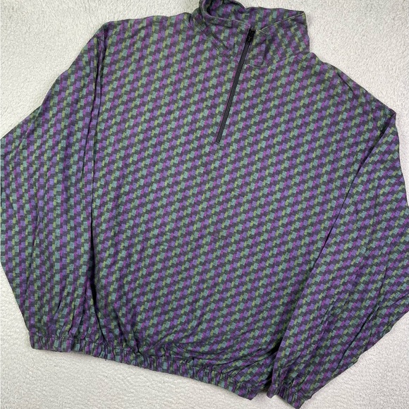 Vintage 90s windbreaker pullover - Picture 1 of 5